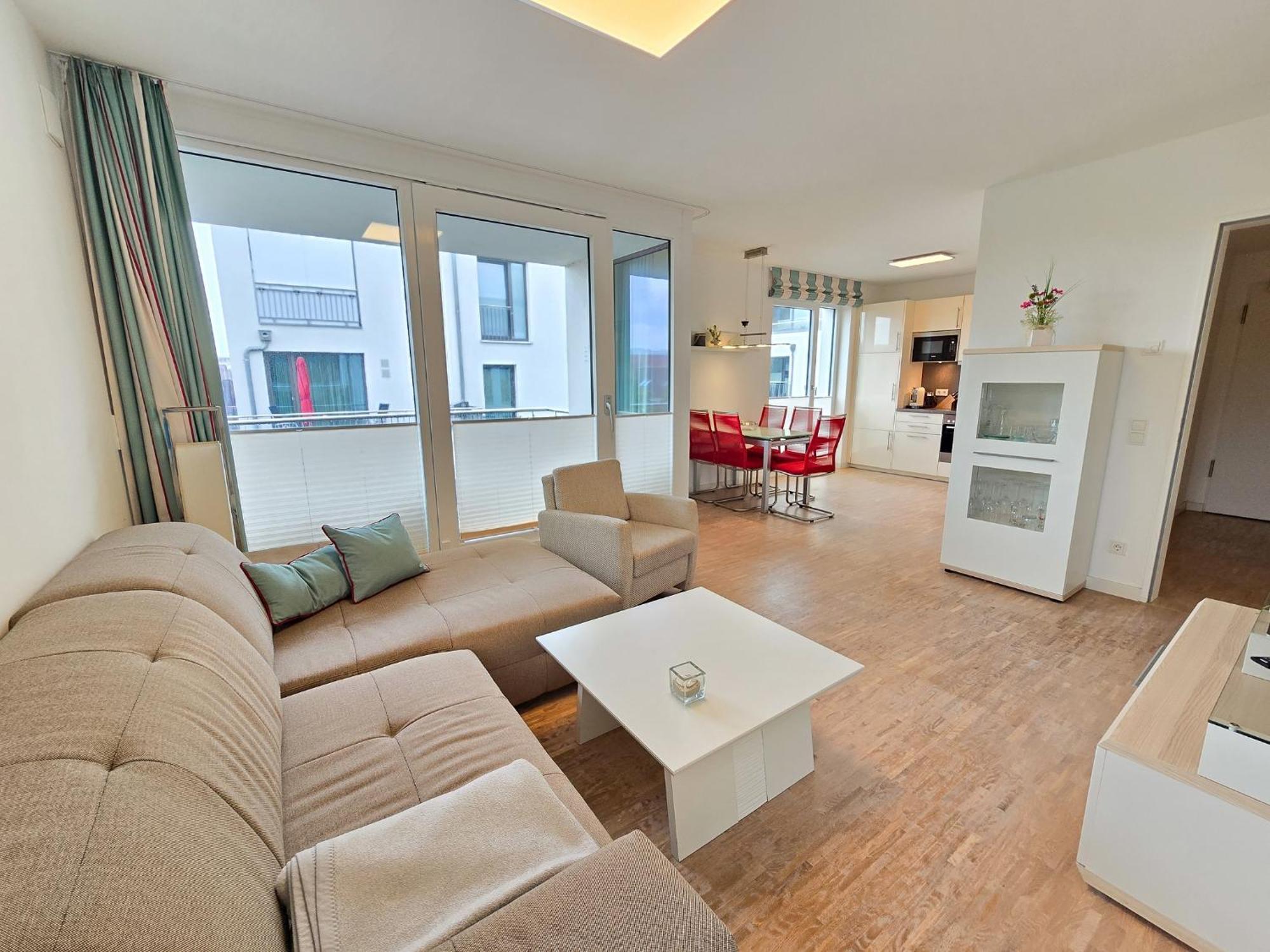 Strandvillen Binz - Ferienwohnung Mit 1 Schlafzimmer Und Balkon Dr-421 エクステリア 写真