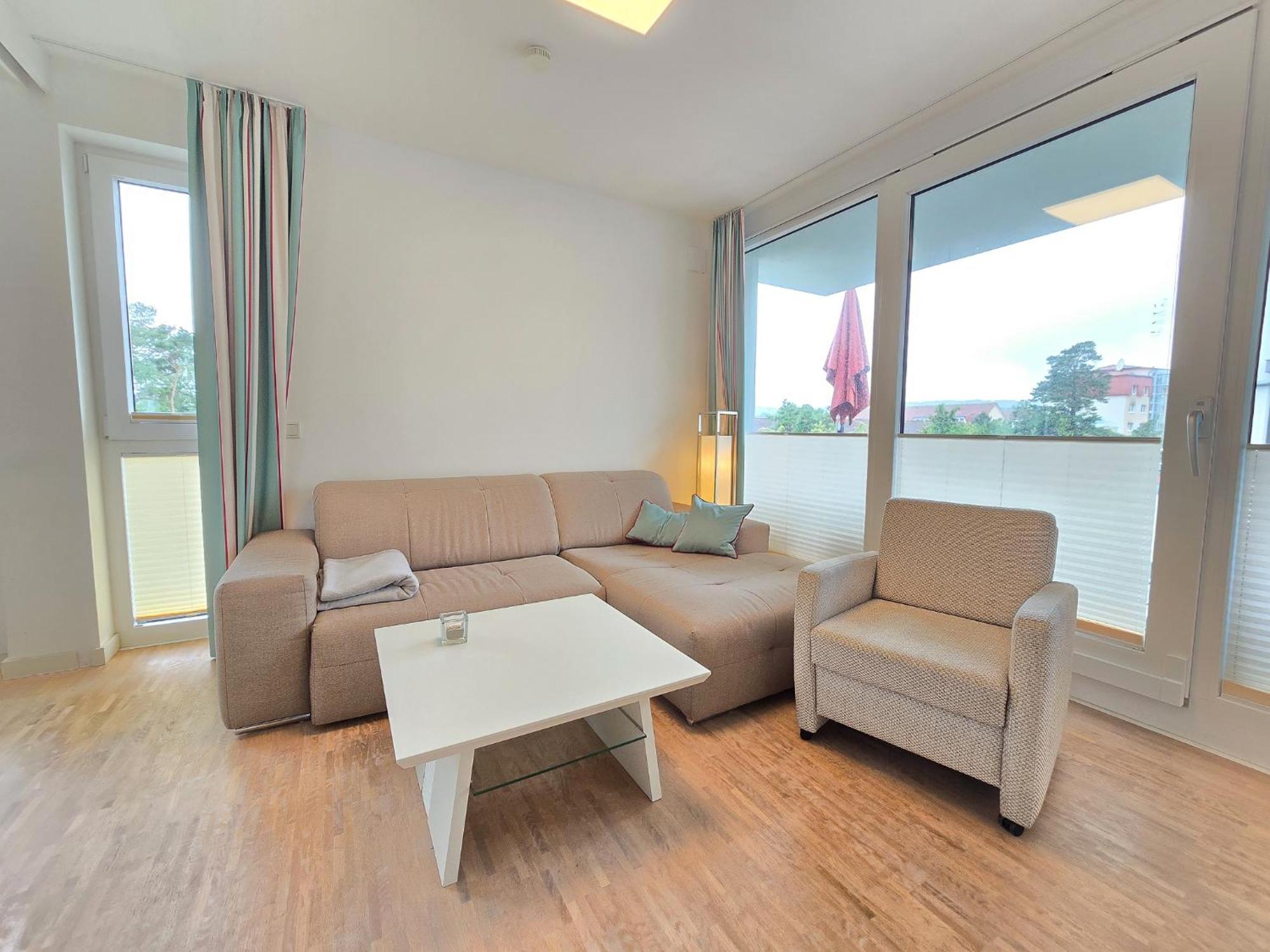 Strandvillen Binz - Ferienwohnung Mit 1 Schlafzimmer Und Balkon Dr-421 エクステリア 写真